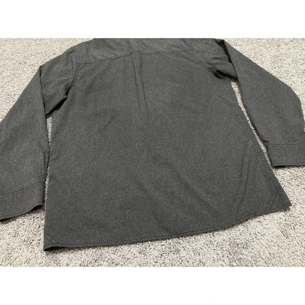 Outdoor Research Shirt Wayward II LS Long Sleeve Button Stretch Gray Mens Large - Picture 8 of 16